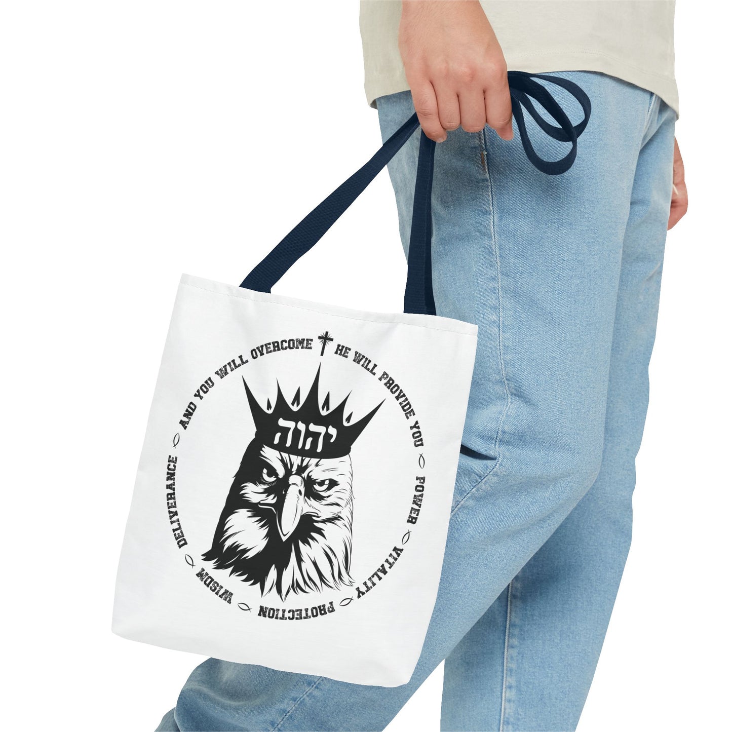 Rise Up Tote Bag, Isaiah 40 31, Wait on The Lord, Soar on Wings, Soar Eagle, Yahweh, Yahweh tote, Yahweh bag, Sunday School Teacher Gift