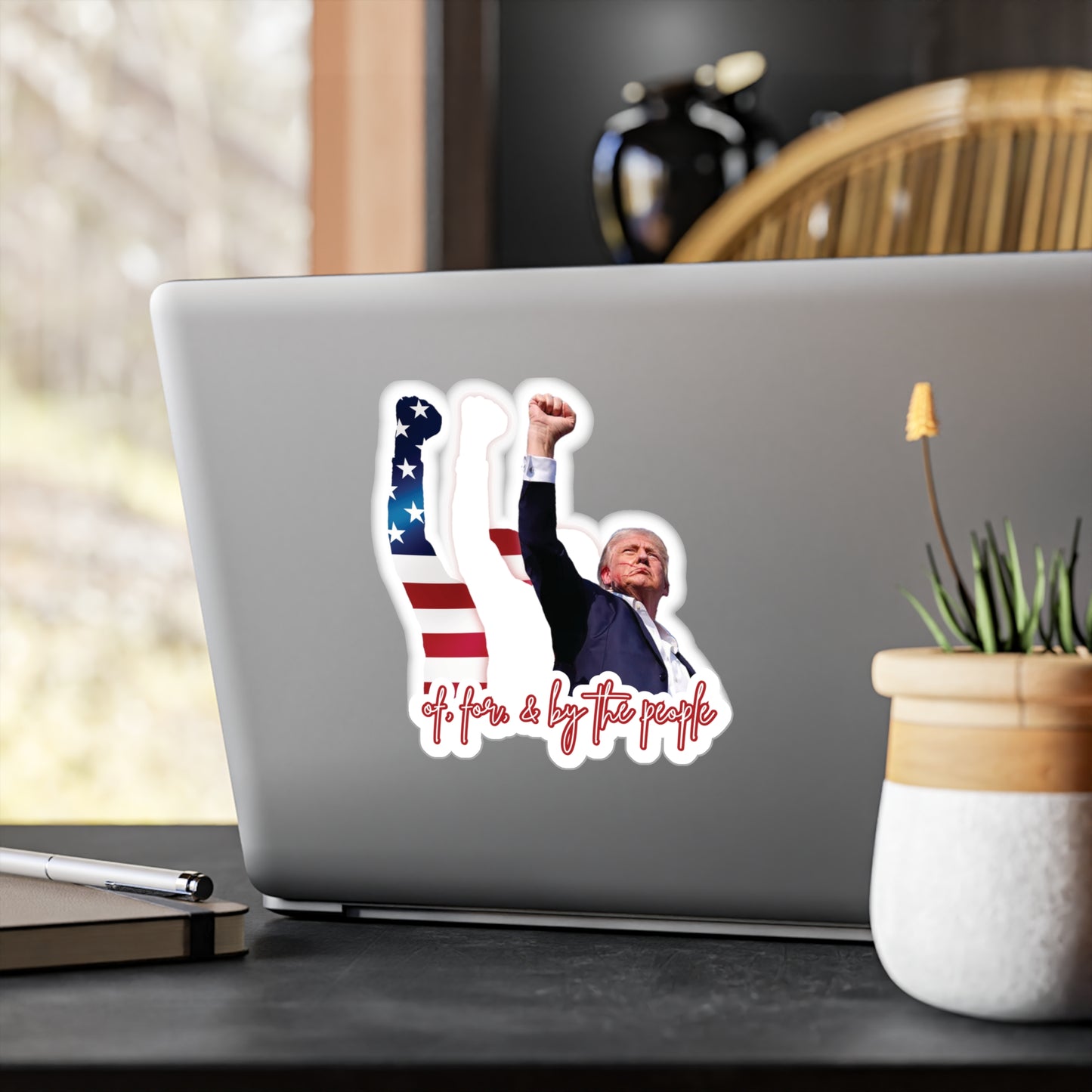 Vinyl Decal - TRUMP 2024 Of, For, and By The People
