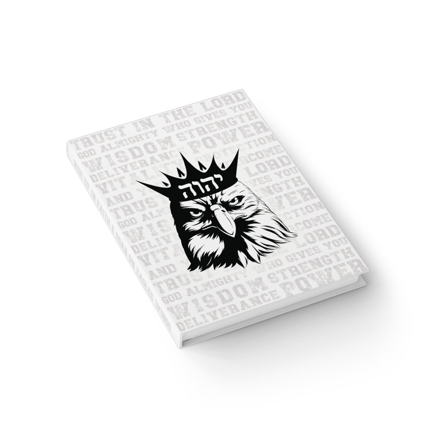 Rise Up Journal, Isaiah 40 31, Wait on The Lord, Soar on Wings, Soar Eagle, Yahweh, Devotional Journal for Men, Sunday School Teacher Gift