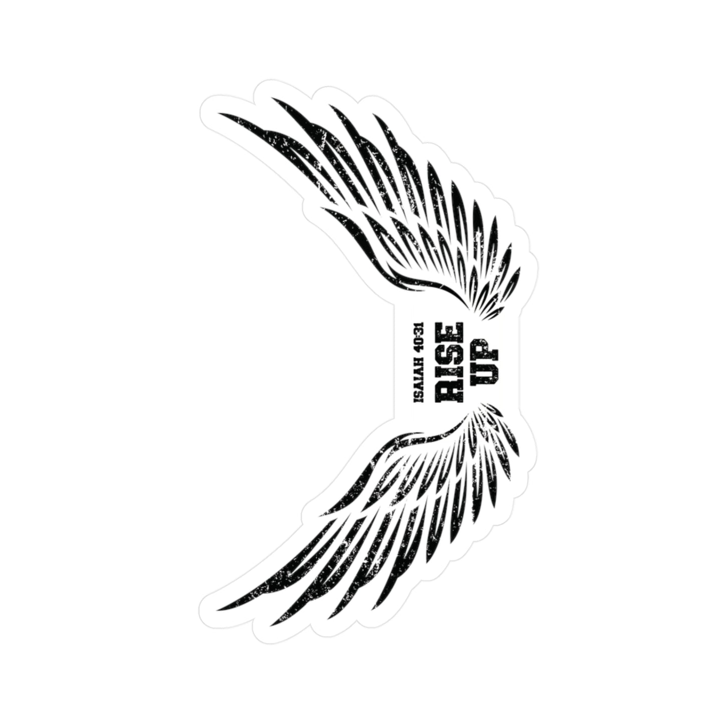Rise Up Decal, Isaiah 40 31, Wait on The Lord, Soar on Wings like Eagles, Soar Eagle, Yahweh, Yahweh Decal, Sunday School Teacher Gift