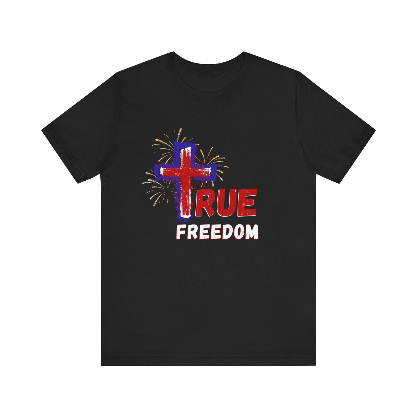Jesus True Freedom: Unisex Jersey Short Sleeve Tee
