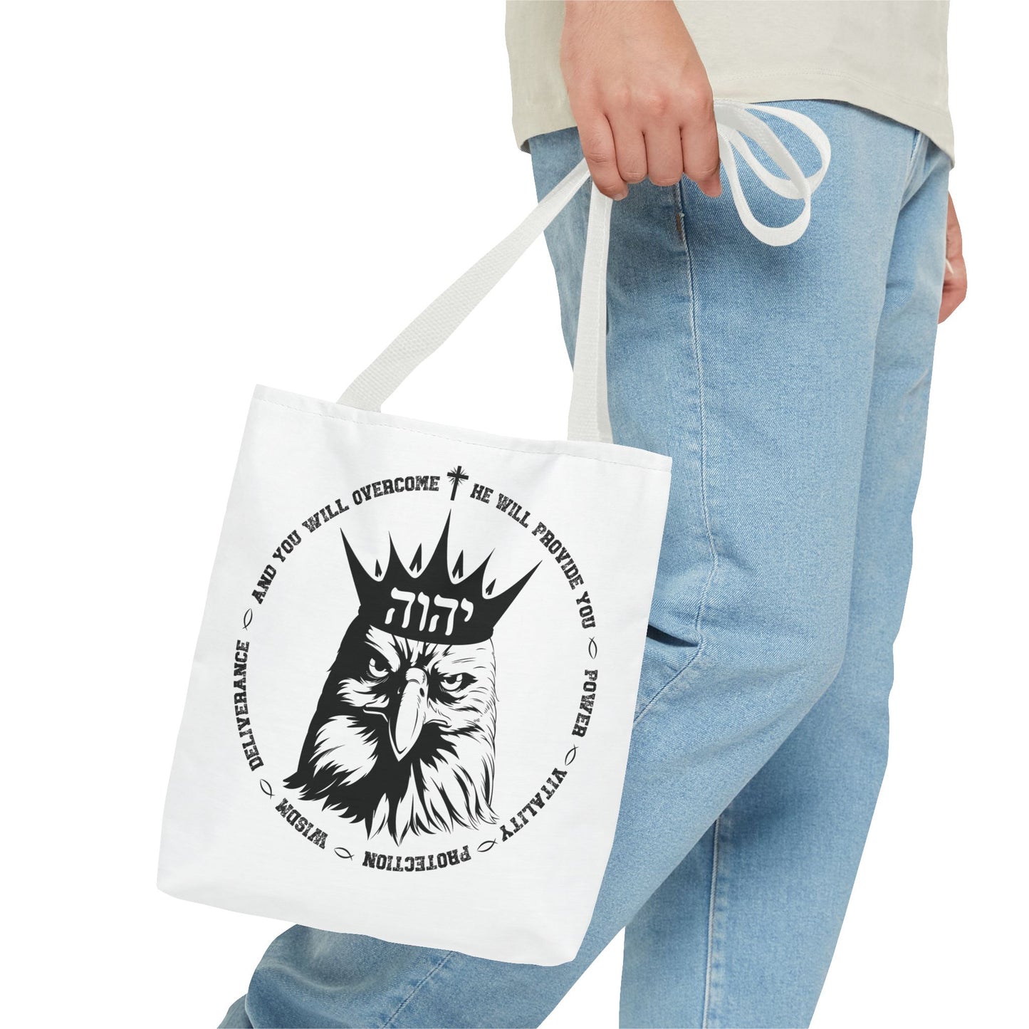 Rise Up Tote Bag, Isaiah 40 31, Wait on The Lord, Soar on Wings, Soar Eagle, Yahweh, Yahweh tote, Yahweh bag, Sunday School Teacher Gift