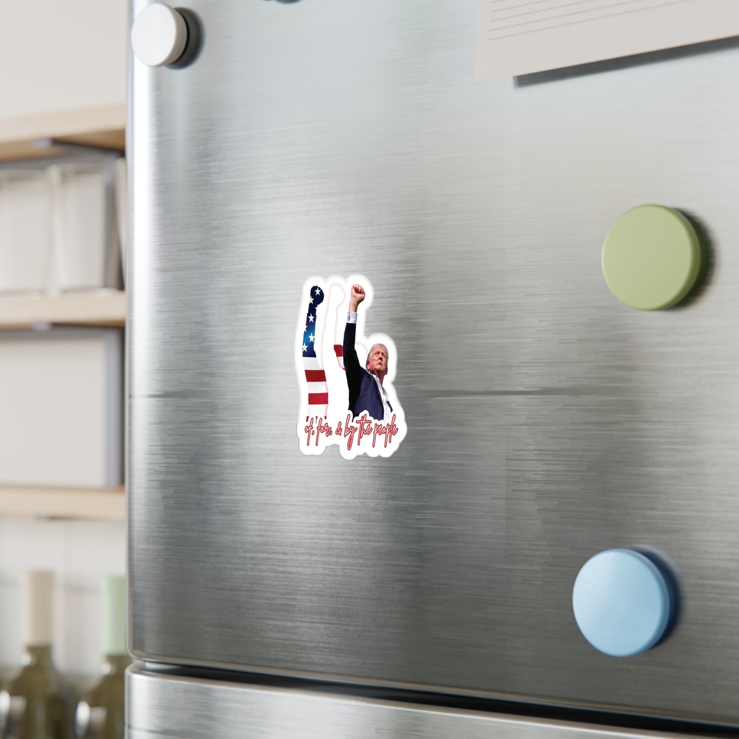 Vinyl Decal - TRUMP 2024 Of, For, and By The People