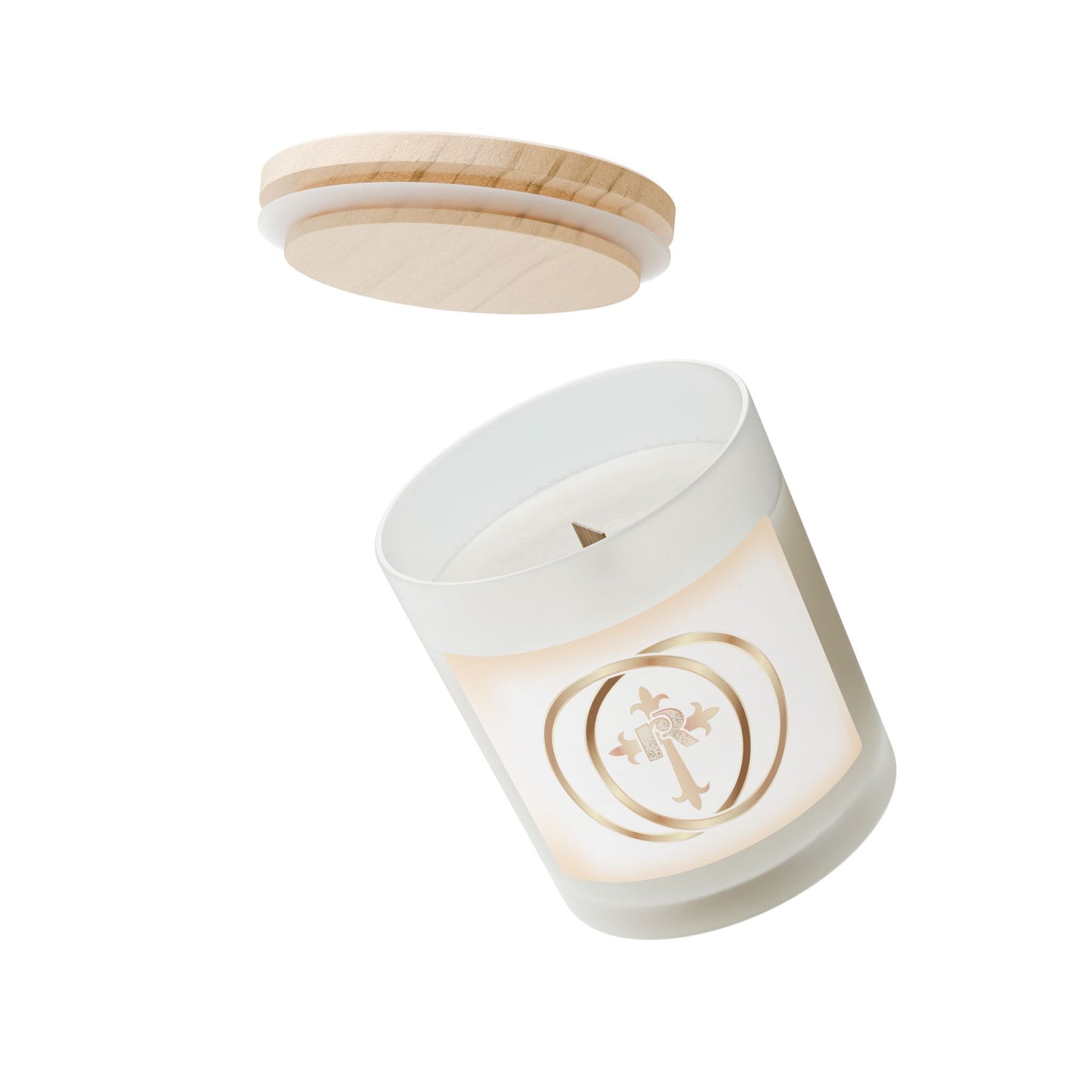 Romance Revival Frosted Glass Candle, 11oz