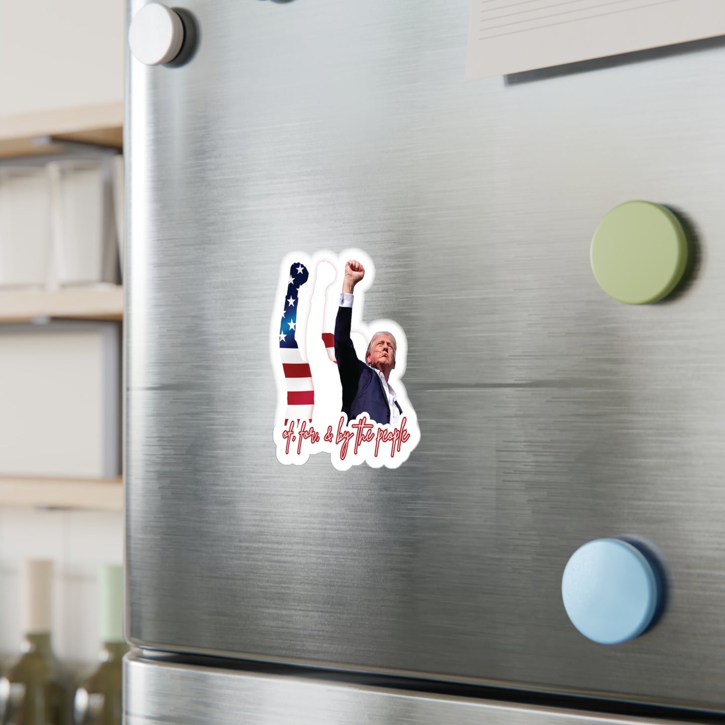 Vinyl Decal - TRUMP 2024 Of, For, and By The People
